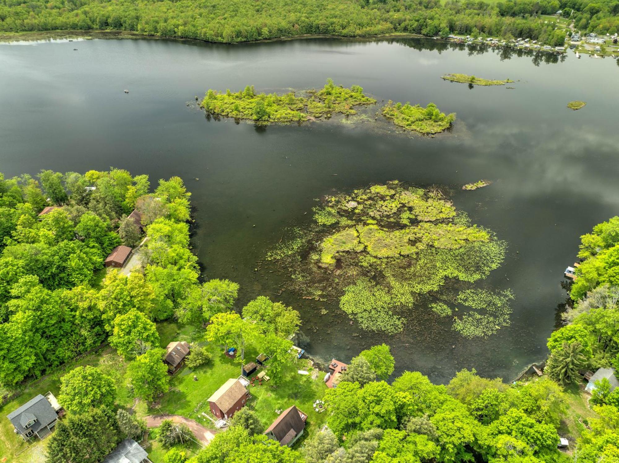 Lakefront A-Frame, Dock, Kayaks, Fire Place Lake Ariel Ngoại thất bức ảnh